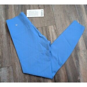 Lululemon Glow Up High-Rise Tight 28” Leggings Blue Pool Size 8 NWT $118 NEW